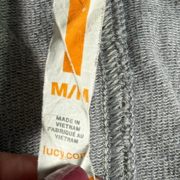 Lucy Activewear Full Zip Long Sleeve Tech Jacket, Size Medium, Grey - Picture 8 of 11